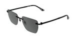 Lacoste L282S Matte Black/Grey Zonnebril Heren