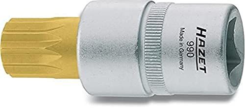 HAZET 990-18 schroevendraaier-inzetstuk, s: 18, binnenvierkant 12,5 mm (1/2 inch), binnen multi-tand XZN