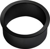 SOTECH kabelinvoer open installatie Ø 80 mm / buiten Ø 90 mm echt roestvrij staal zwart verzinkt kabelring kabelinvoer kabeluitlaat