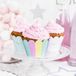 PartyDeco Unicorn Cupcake Wrappers - Party Decoration - Multi-color - Paper