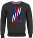 Peak Mountain Sweater met ronde hals Contamine Heren Katoen XL Donkergrijs