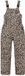 Protest PRTTuvai Pantalon de ski Fille Salopette Imprimé animal Bambou Beige Colonne d'eau 10K