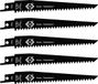 Reciprozaagbladen C.K T0821 Zaagzaagbladen 6 tpi, verpakking van 5 stuks Zaagbladlengte 150 mm
