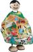 Comair Cape de soin pour enfants Animal Farm Nylon Noir