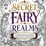 Secret Fairy Realms Adult Coloring Book