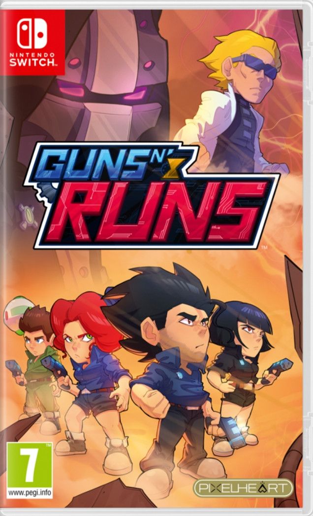 PixelHeart Guns N' Runs - Nintendo Switch