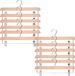 Zeller Cintre - 12x - Bois - 36 cm