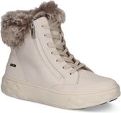 Caprice Dames Enkellaarsje 9-26202-43 Beige Leer/Textiel H-breedte Maat 37 EU