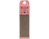 Beeztees Planche griffoir Paresseux - Rose - 45 x 13 x 2 cm