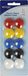 Westcott Zelfklevende magneten 10-pack, 25 mm, rond, elk 2x wit, zwart, rood, blauw, geel, E-10814 00