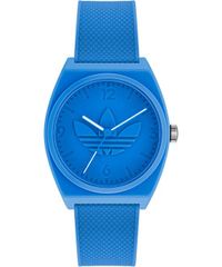 Adidas Originals Street Project Two AOST22033 Montre - Plastique - Bleu - Ø 38 mm