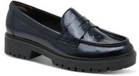 Tamaris Dames Instappers 1-24723-47 805 Blauw Maat 37 EU