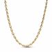 PANDORA Moments Infinity Necklace Sterling Silver 14k Gold Plated Metal Alloy 50cm 363052C00-50