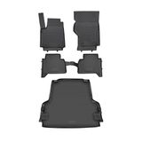 OMAC 7535443-251 Jeu de tapis de sol ETP (élastomère thermoplastique), noir