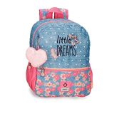 Enso Little Dreams Rugzak voor kinderwagen, roze, 25 x 32 x 12 cm, polyester, 9,6 l, Roze, Eén maat, Kleine wandelrugzak
