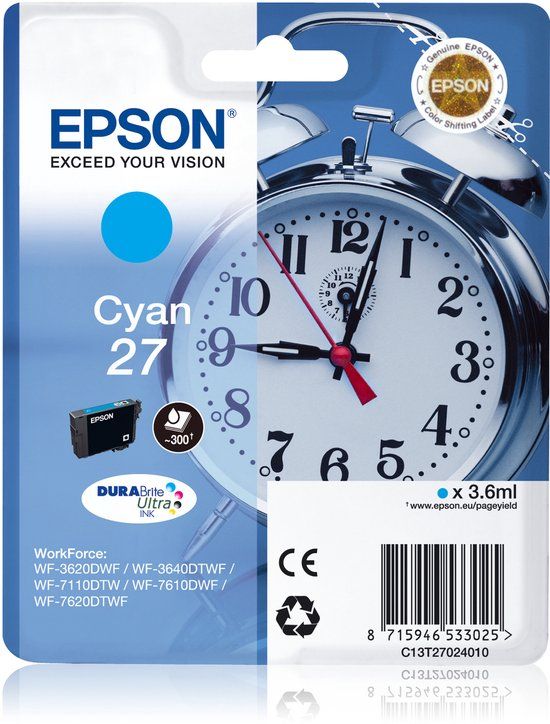 Epson T2702 - Inktcartridge / Cyaan