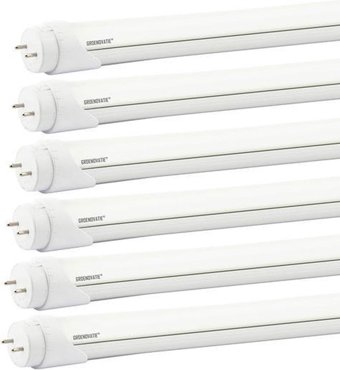 Groenovatie LED TL T8 Buis Pro - G13 Fitting - 22W - 150cm - 2640 Lumen - 830 - Warm Wit - 6-Pack