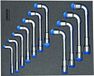 Gedore 2005 CT2-25PK 2841851 Dubbele pijpsleutel 11-delig