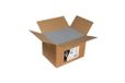 Clairefontaine 5632C - Doos van 200 Grote Staalgrijs 16,2x22,9cm 120g