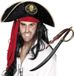 Boland Piraten verkleedset - 2 delig - piratenhoed - zwaard - carnaval - jack sparrow - piraten thema