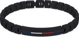 Tommy Hilfiger TJ2790312 Mannen Armband Staal Zwart 20 cm