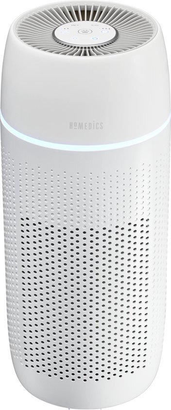 HoMedics TotalClean PetPlus 5 in 1 Air Purifier, True HEPA filtration removes up to 99.97% of airborne allergens as small as 0.3 microns with 3 speeds with timer function and auto-off timer