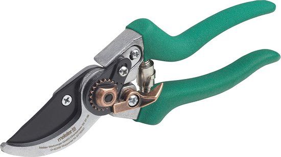 Meister Snoeischaar met bypass-lemmet antiaanbaklaag