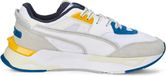 Puma MIRAGE-SPORT-386446 Baskets basses Hommes Blanc Textile Suède