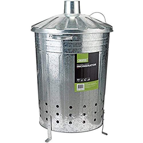 Draper 53253 Tuinafvalverbranding - 85 liter - Zilver