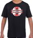 Bellatio Decorations Have fear England is here t-shirt met sterren embleem in de kleuren van de Engelse vlag - zwart - kids - Engeland supporter / Engels elftal fan shirt / EK / WK / kleding 158/164