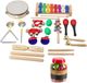 Fazley Funtune KIT Set de percussions 12 pièces - Multicolore