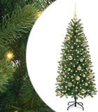 vidaXL Kunstkerstboom Groen 150 cm PE en PVC