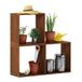 Furinno Tioman multifunctionele stapelplank in teakolie, naturel, 29,46 x 49,28 x 49,53 cm