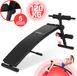 Gorilla Sports Physionics - Fitness Buiktrainer - Rugtrainer - Trainingsbankje - Inklapbaar - Verstelbaar