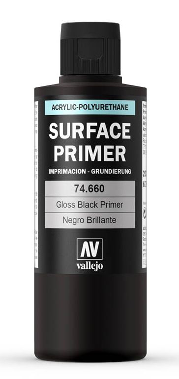 Vallejo 74.660 - Grondverf - Zwart - 1 stuk