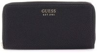 GUESS Brenton SLG Zip Around Wallet Black zwart