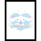 Pyramid International CINNAMOROL (HART) COLLECTORS PRINT (FRAMED) One Size