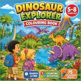 Dinosaur Explorer Colouring Book