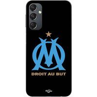 Maniacase Coque Pour Samsung galaxy A24 logo OM Olympique de Marseille Noire Fond