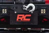 Rough Country Quick Release Hawse Fairlead Kentekenplaat Mount - RS124