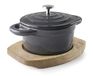 STEELPAN LACOR Steelpan met rond deksel Magma grijs D10cm