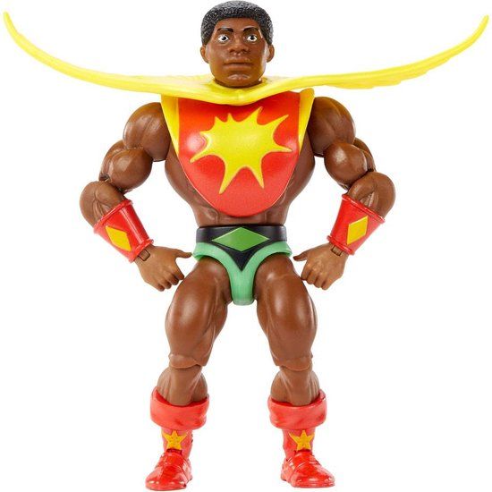Mattel Masters of the Universe Origins Sun-Man Action Figure - 14 cm - Brown