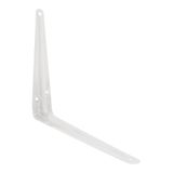 Merriway BH05430 Witte Londense stijl plank beugels 250 x 200mm, Pack van 4