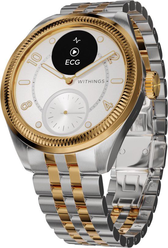 Withings ScanWatch Nova - 39mm - Hybride Smartwatch - Goudkleurig