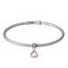Orphelia Armband Bangle Teardrop Zilver 925 Bicolor Zirkonia 58 mm