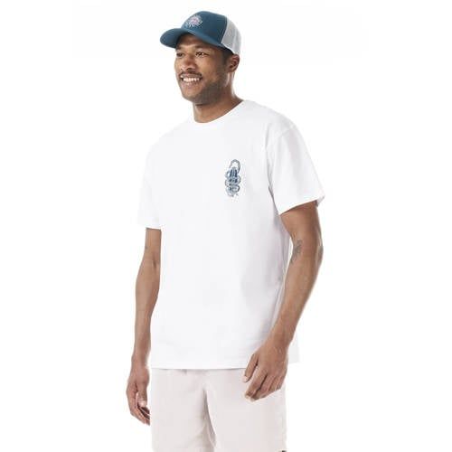 Picture T-shirt wit