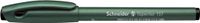 Schneider Schrijfwaren Schneider Topwriter 157 fineliner 0,8 mm zwart doos met 10 stuks