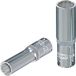 KS Tools 918.1615 1/4" CHROMEplus Dopsleutel, twaalfkant, lang, 3/8"