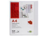 Liderpapel KG42 ringband A4 Rood, Wit