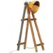 VidaXL Lampe sur pied e27 bois de manguier massif multicolore